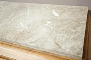 Art deco mahogany and marble sideboard - TallBoy Interiors