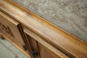 Art deco mahogany and marble sideboard - TallBoy Interiors