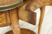 Early 20th century French kidney shaped side table - TallBoy Interiors