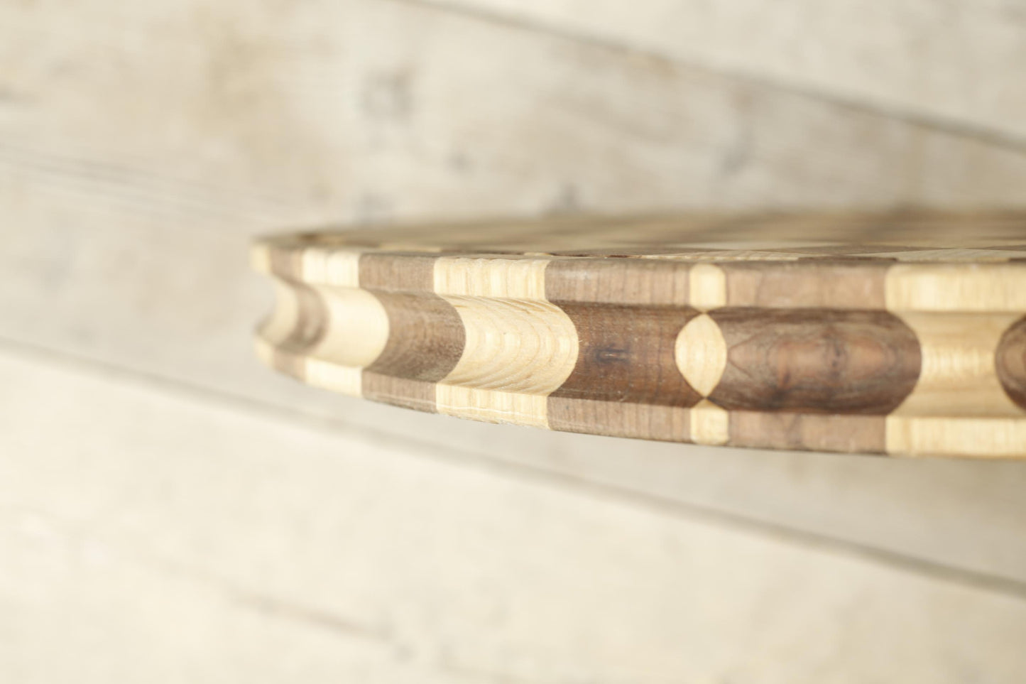 20th century chequer pattern chopping board