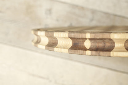 20th century chequer pattern chopping board