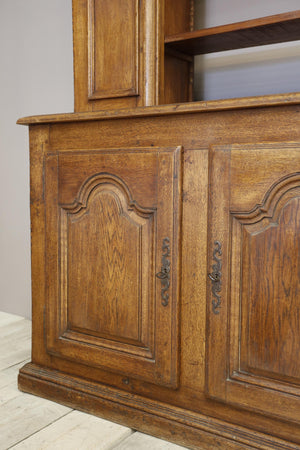 Early 20th century French oak kitchen dresser