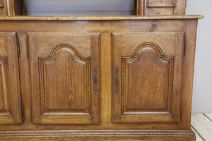 Early 20th century French oak kitchen dresser
