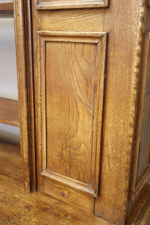 Early 20th century French oak kitchen dresser