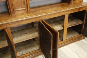 Early 20th century French oak kitchen dresser