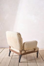 Napoleon III pillow armed armchair