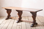 19th Century Italian walnut Drapers table - TallBoy Interiors