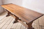 19th Century Italian walnut Drapers table - TallBoy Interiors