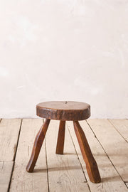 20th century Heavy naturalistic stool