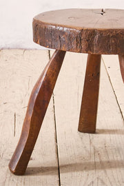 20th century Heavy naturalistic stool