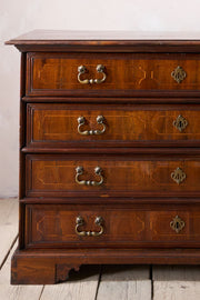 Exceptional very large 18th century Italian walnut chest of drawers - TallBoy Interiors