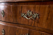 Rare 18th century Maltese Olive wood chest of drawers - TallBoy Interiors