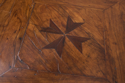 Rare 18th century Maltese Olive wood chest of drawers