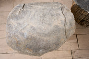 RESERVED Pair of 19th century rustic slate side tables - TallBoy Interiors