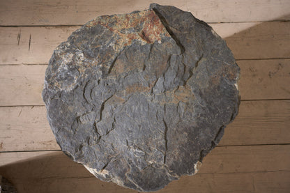 RESERVED Pair of 19th century rustic slate side tables