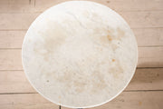 19th century Carved mahogany and white marble Gueridon table - TallBoy Interiors