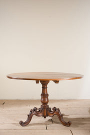 18th Century Italian walnut tilt top table - TallBoy Interiors