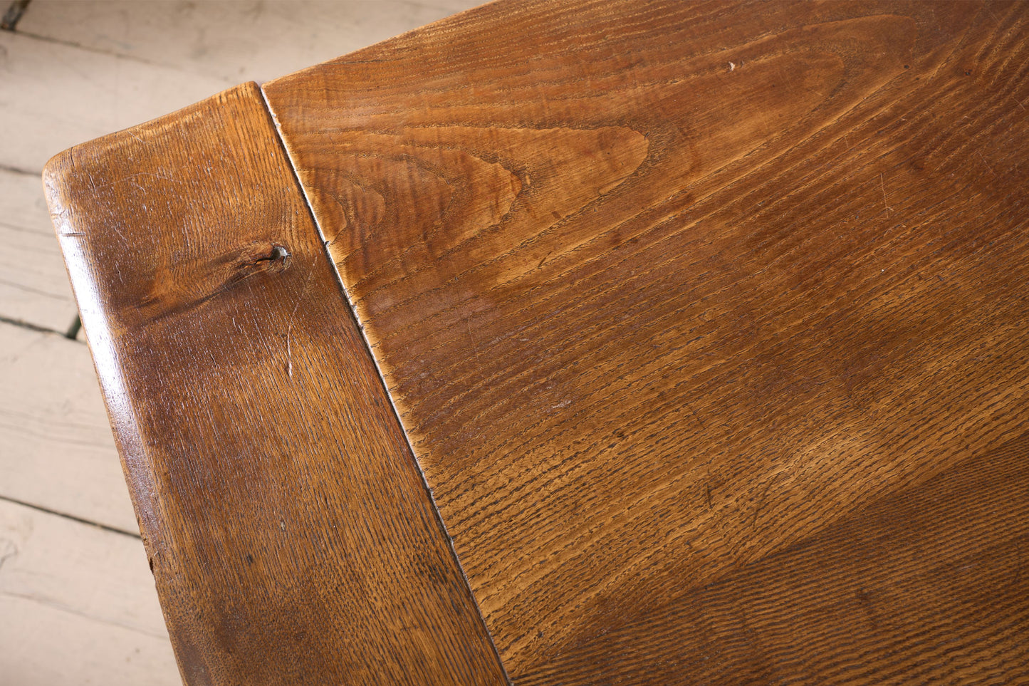 Mid 20th century French Elm dining table
