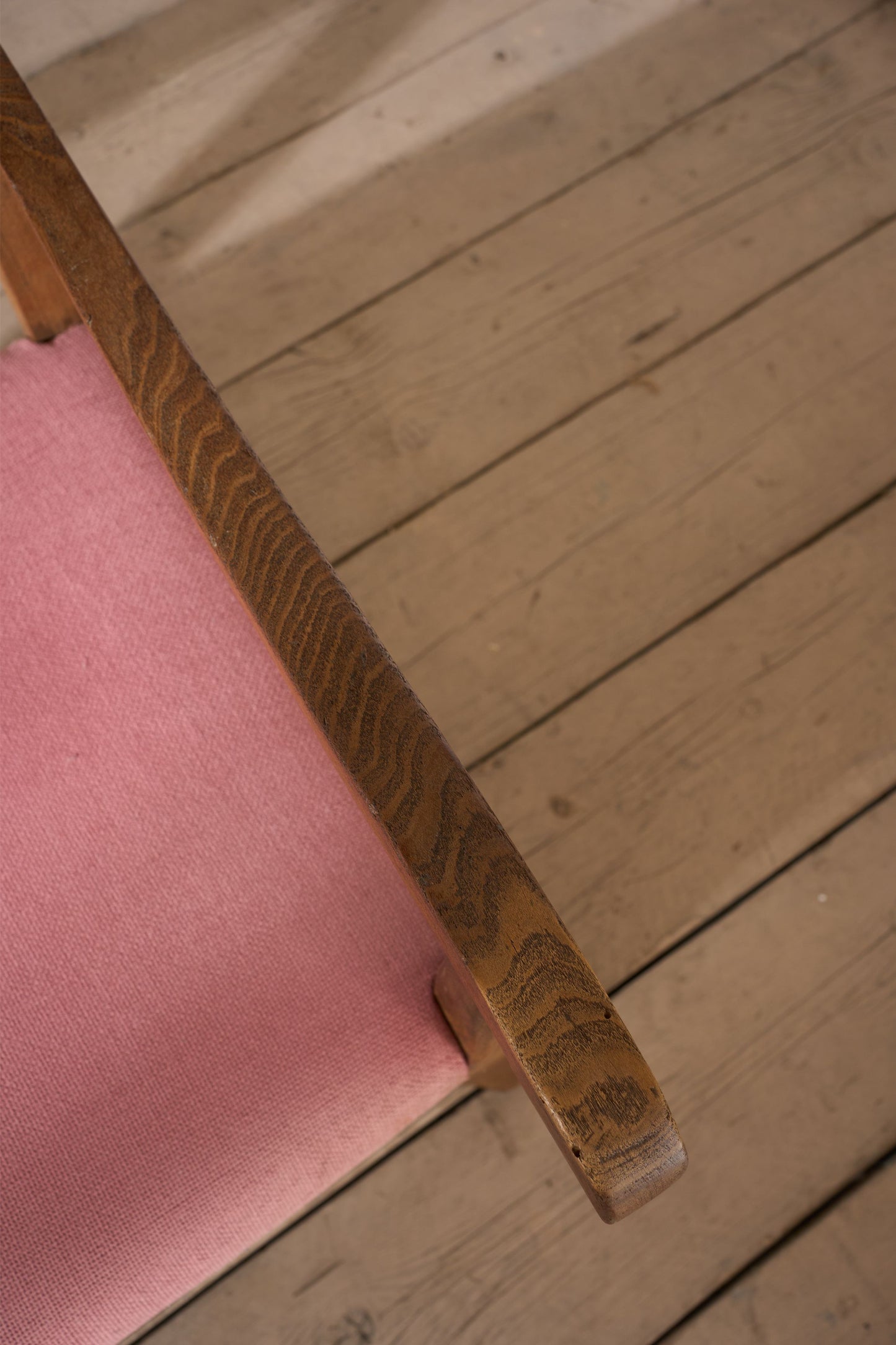 Early 20th century French wavy hall bench