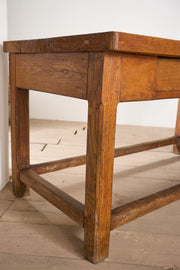 RESERVED 3m 19th Century Elm Italian Monastery table - TallBoy Interiors