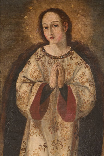 17th Century Colonial school oil on canvas