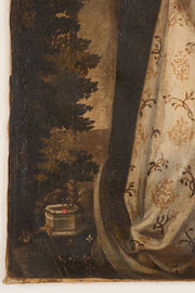 17th Century Colonial school oil on canvas - TallBoy Interiors