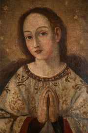 17th Century Colonial school oil on canvas - TallBoy Interiors