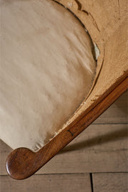 Elegant Georgian mahogany tub chair - TallBoy Interiors