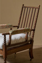 19th Century simulated Rosewood bobbin armchair - TallBoy Interiors