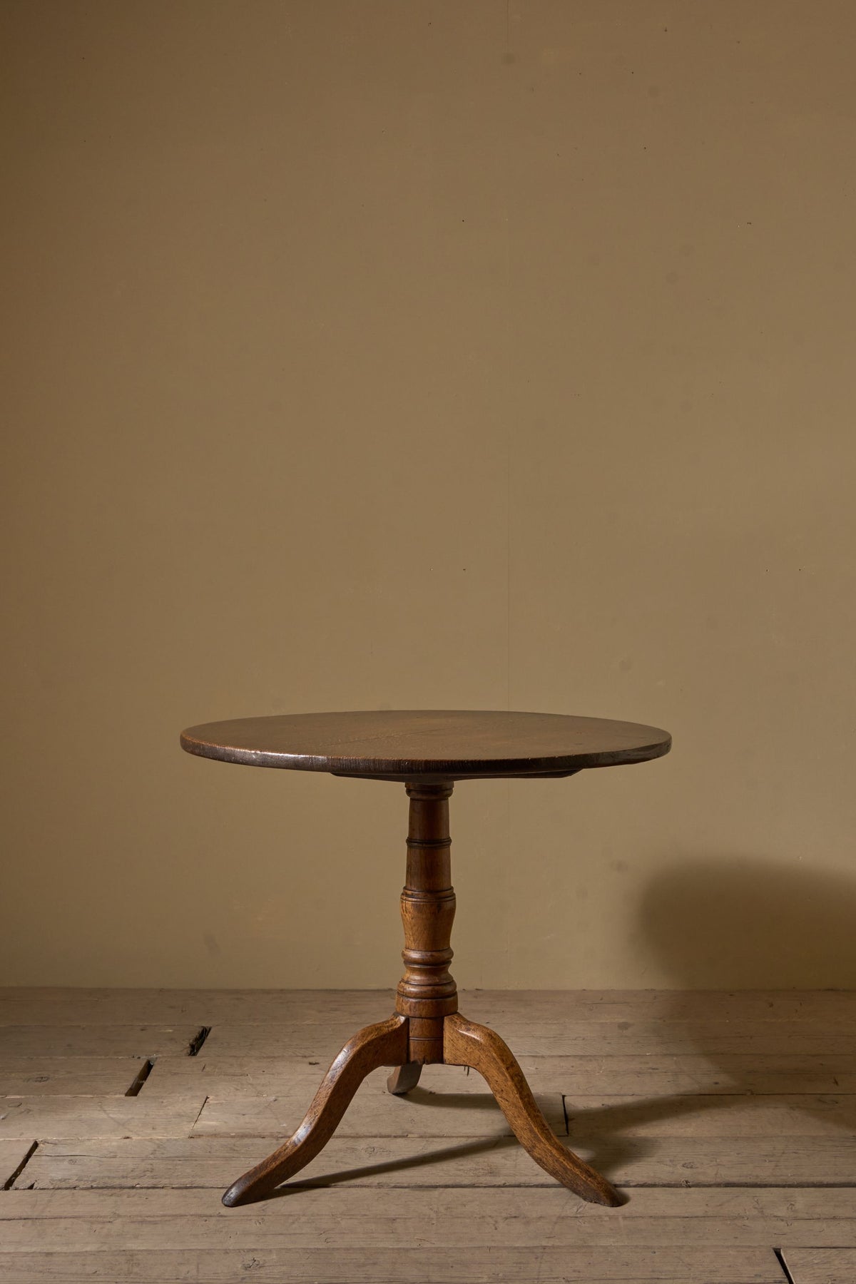 18th Century oak tilt top table - TallBoy Interiors