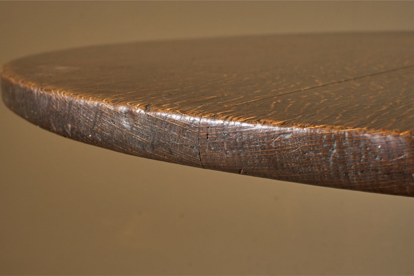 18th Century oak tilt top table