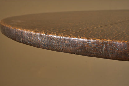 18th Century oak tilt top table