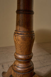 18th Century oak tilt top table - TallBoy Interiors