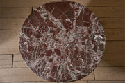 19th Century French empire Red marble and mahogany gueridon table - TallBoy Interiors