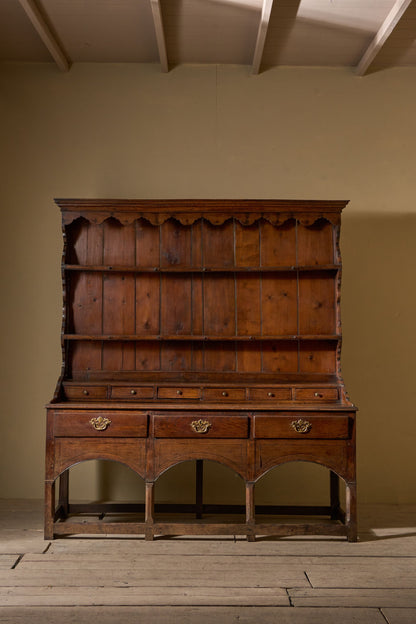 18th Century oak welsh dresser