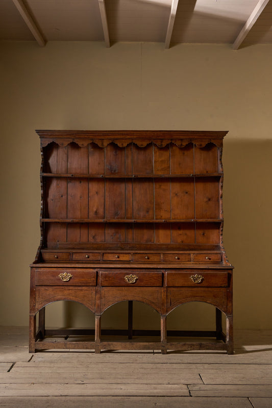 18th Century oak welsh dresser