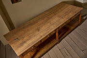3m 19th century Pine prep table kitchen counter - TallBoy Interiors
