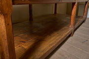 3m 19th century Pine prep table kitchen counter - TallBoy Interiors