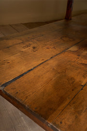 3m 19th century Pine prep table kitchen counter - TallBoy Interiors