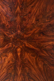 Regency period Flame mahogany and maple centre table.