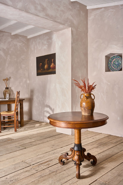 19th century Aesthetic movement rosewood and ebony lamp table