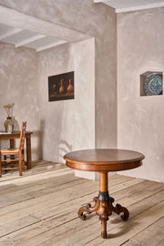 19th century Aesthetic movement rosewood and ebony lamp table