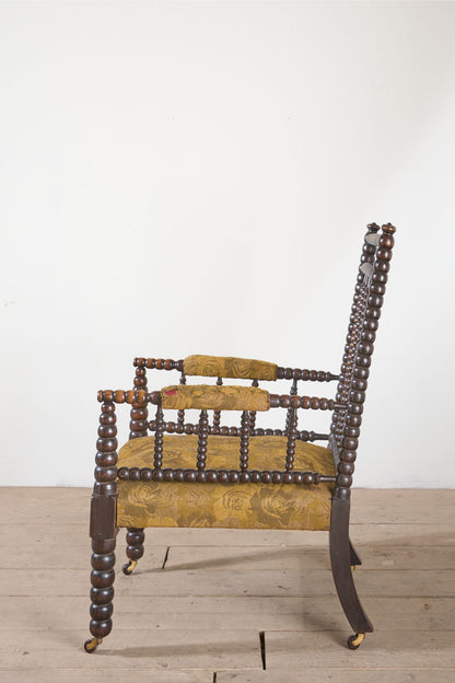 19th Century Bobbin turned armchair - TallBoy Interiors