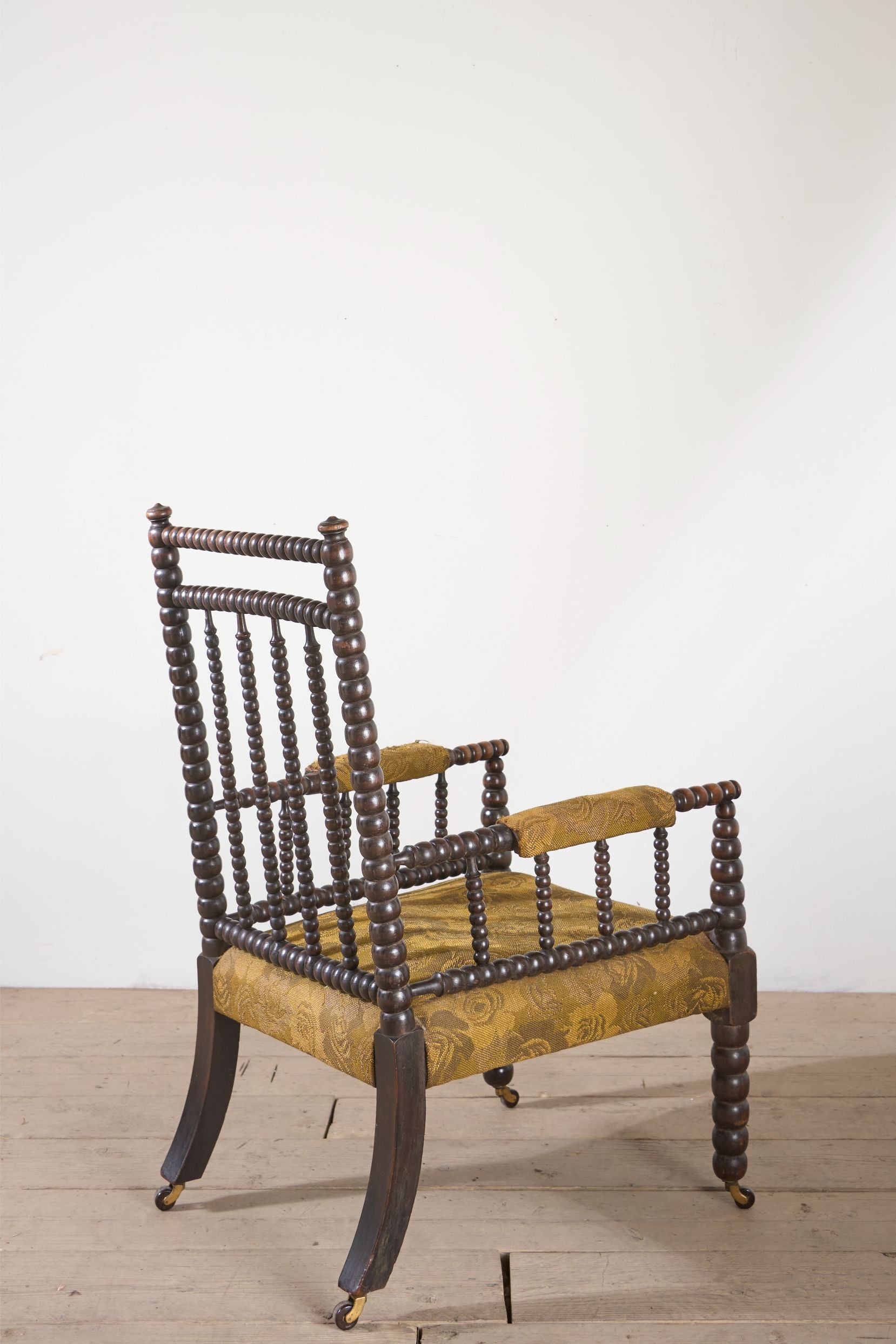 19th Century Bobbin turned armchair - TallBoy Interiors