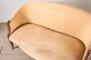 19th century Hepplewhite style curved back settee - TallBoy Interiors