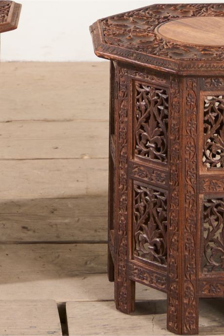 Pair of 19th Century Anglo Indian Paduak side tables - TallBoy Interiors