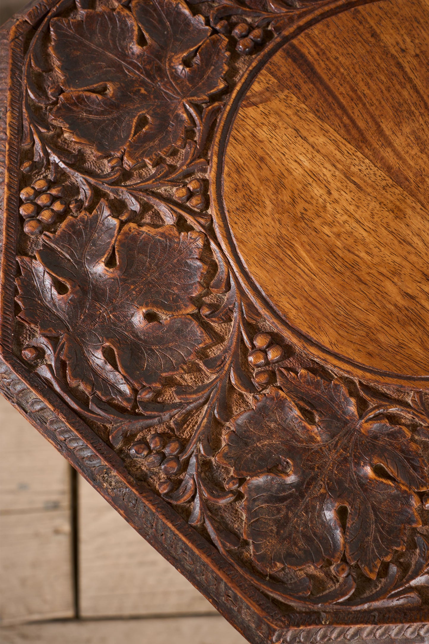 Pair of 19th Century Anglo Indian Paduak side tables - TallBoy Interiors