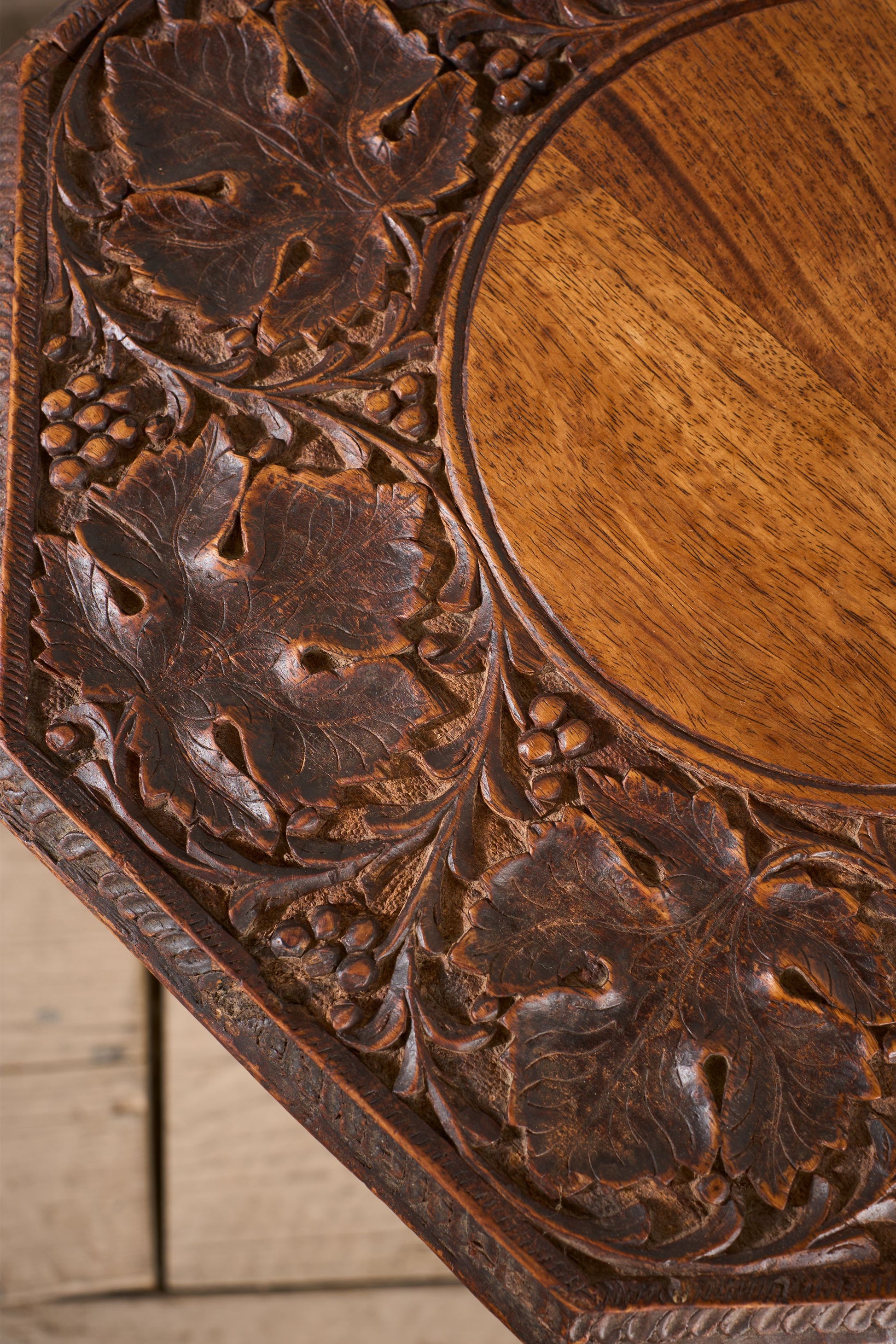 Pair of 19th Century Anglo Indian Paduak side tables - TallBoy Interiors