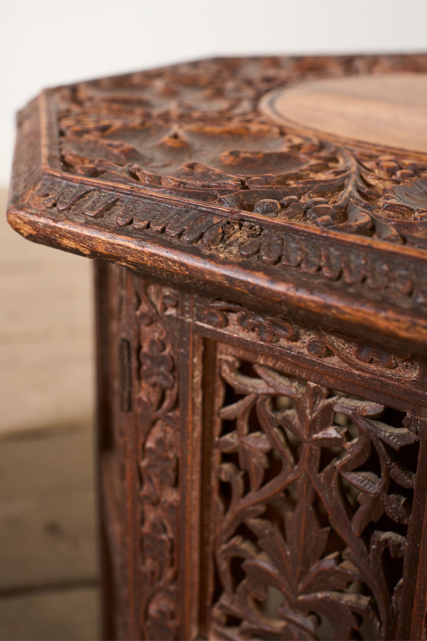 Pair of 19th Century Anglo Indian Paduak side tables - TallBoy Interiors