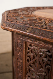 Pair of 19th Century Anglo Indian Paduak side tables - TallBoy Interiors